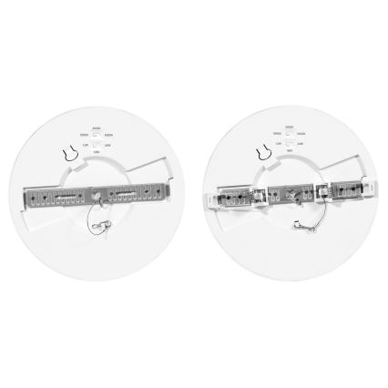 LED Димируем панел LEXA LED/12/18/24W/230V 3000/4000/6000K Ø 30 см бял