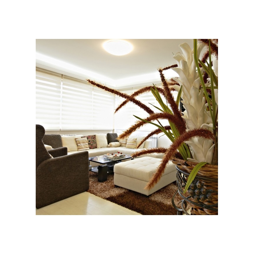 LED Димируем плафон DIAMANT LED/80W/230V + дистанционно