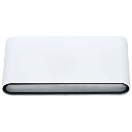 LED Екстериорен аплик BRICK 2xLED/6W/230V 3000/4000/6500K IP65 бял