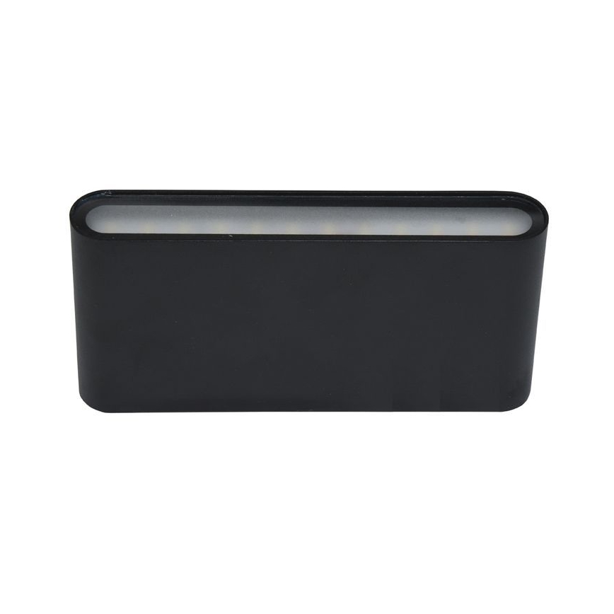 LED Екстериорен аплик BRICK 2xLED/6W/230V 3000/4000/6500K IP65 черен