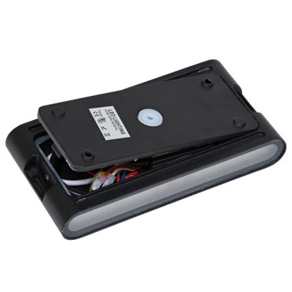 LED Екстериорен аплик BRICK 2xLED/6W/230V 3000/4000/6500K IP65 черен