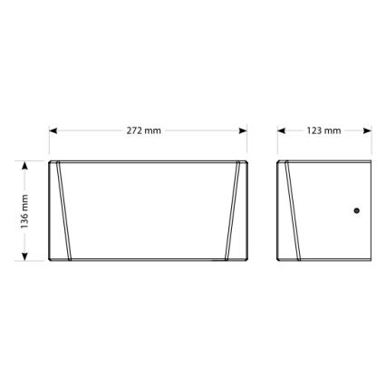 EcoStep 10305 - Сушилня за ръце R4.1 720W/230V сребриста
