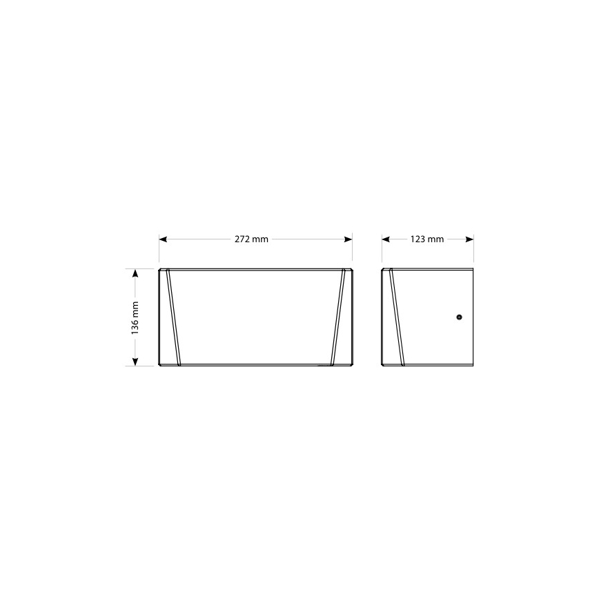 EcoStep 10305 - Сушилня за ръце R4.1 720W/230V сребриста