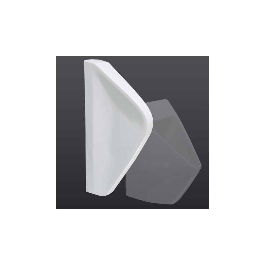 EcoStep 33001 - Разделителна преграда за писоар 57,5x36 см керамика/бяла