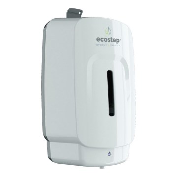 EcoStep 50051 - Безконтактен дозатор за течен сапун S3 1000 ml 4xAA бял