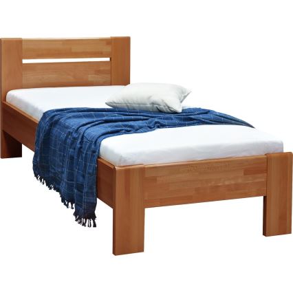 Единично легло AMBER 90x200 см орех