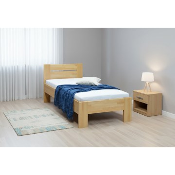 Единично легло от масив AMBER 90x200 cm бук