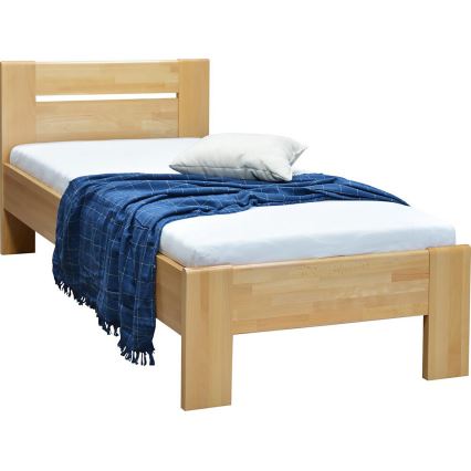 Единично легло от масив AMBER 90x200 cm бук