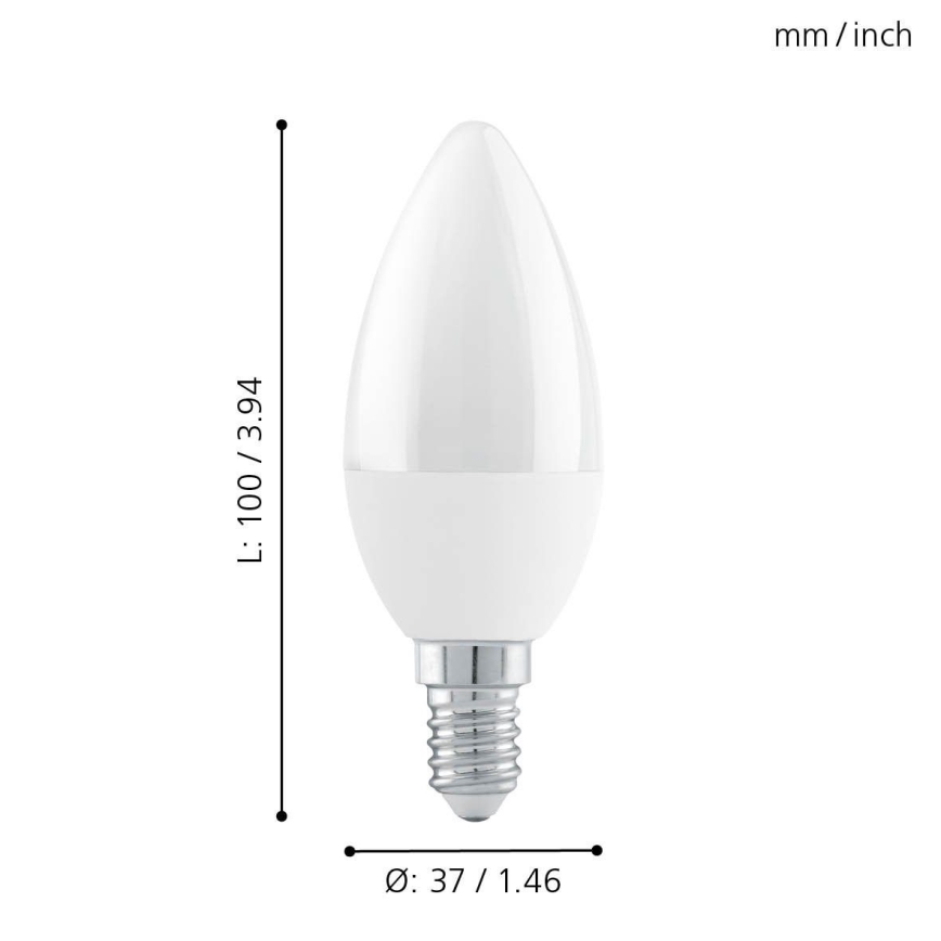 LED Димируема крушка E14/6W/230V - STEPDIMMING - Eglo