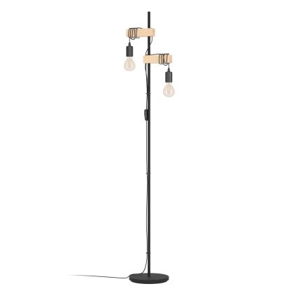 Eglo 183215 - Подова лампа TOWNSHEND 2xE27/10W/230V