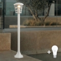 Eglo 18799 - LED външна лампа ALORIA 1xE27/8,5W/230V IP44 бяла