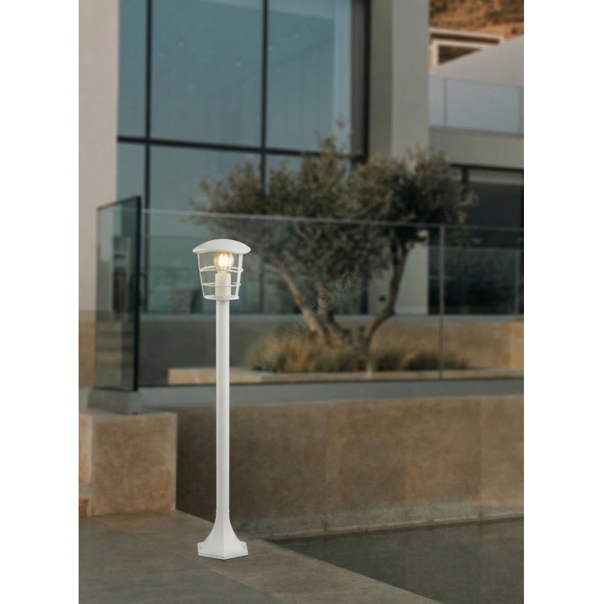 Eglo 18799 - LED външна лампа ALORIA 1xE27/8,5W/230V IP44 бяла