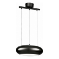 Eglo 18912 - Полилей на кабел CARSICO 1xE27/60W/230V черен хром