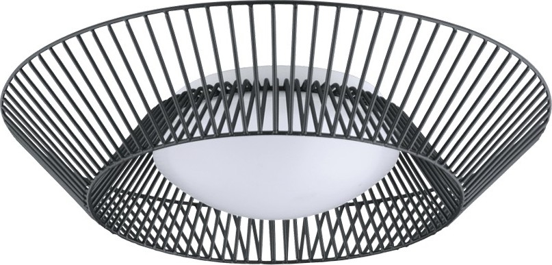 Eglo 200842 - LED плафон PIASTRE LED/8,2W/230V Ø 39 см черен