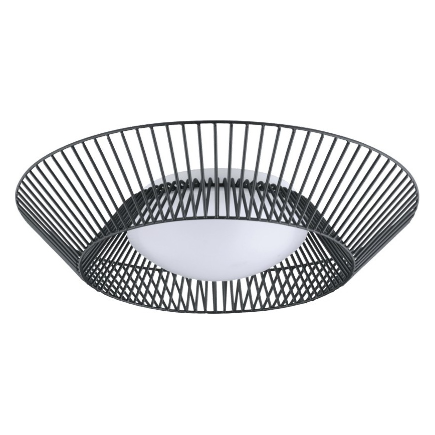 Eglo 200842 - LED таванно осветително тяло PIASTRE LED/8,2W/230V Ø 39 см черен
