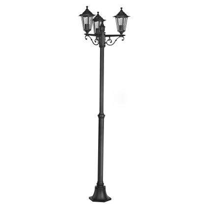 Eglo - Екстериорна лампа 3xE27/60W/230V IP44