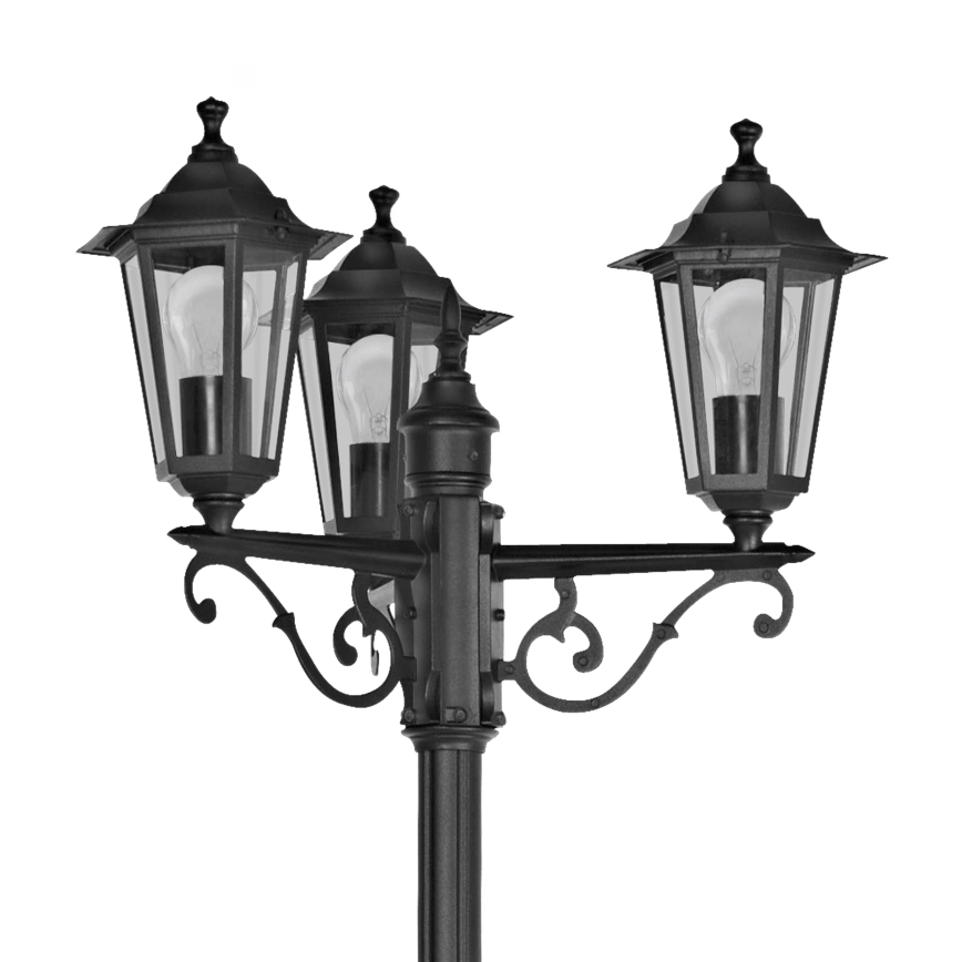 Eglo - Екстериорна лампа 3xE27/60W/230V IP44
