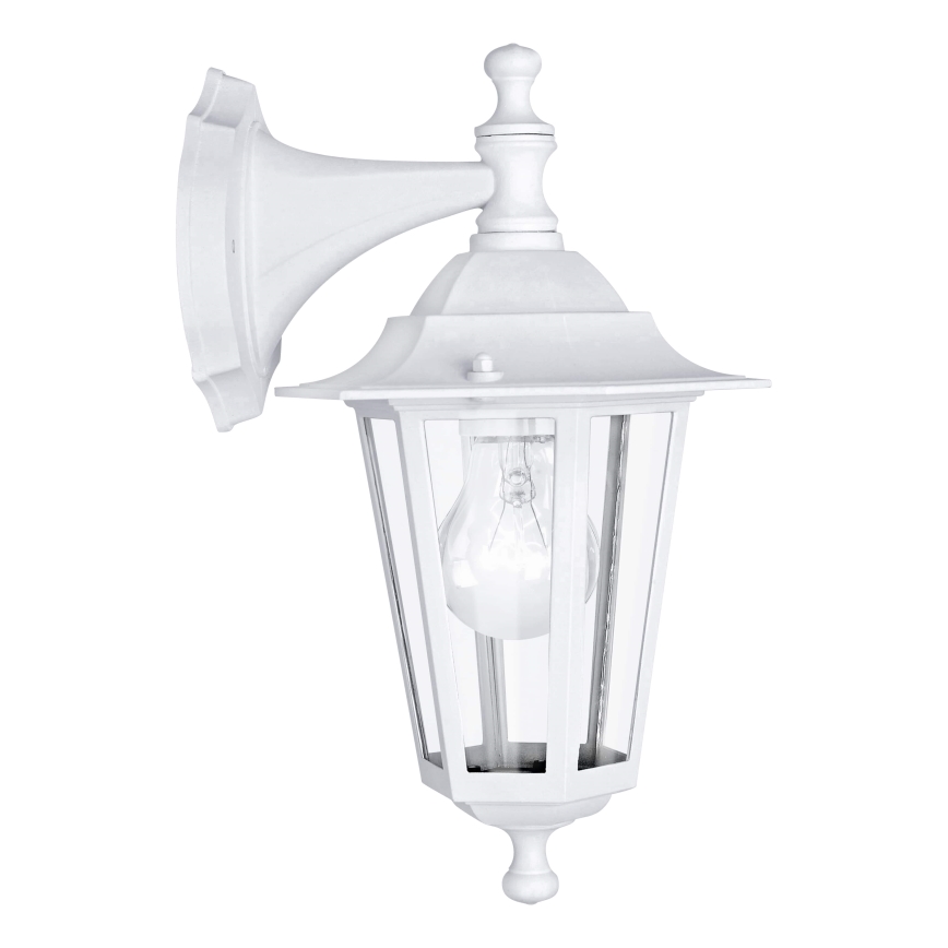 EGLO  - Екстериорен аплик 1xE27/60W/230V IP44 бял