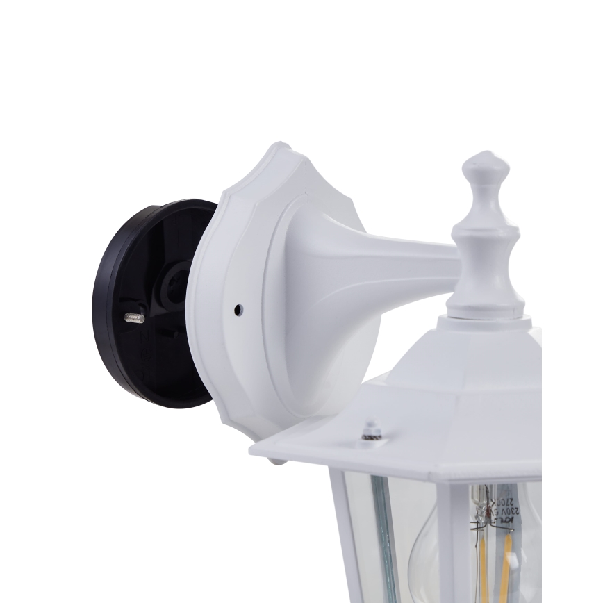 EGLO  - Екстериорен аплик 1xE27/60W/230V IP44 бял