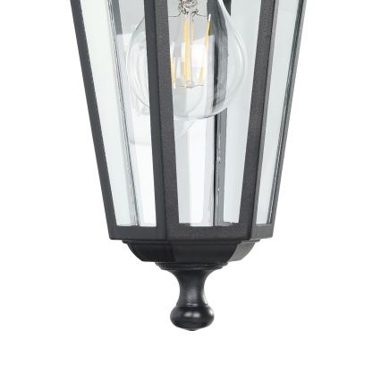 Eglo - Екстериорна Стенна лампа 1xE27/60W черна