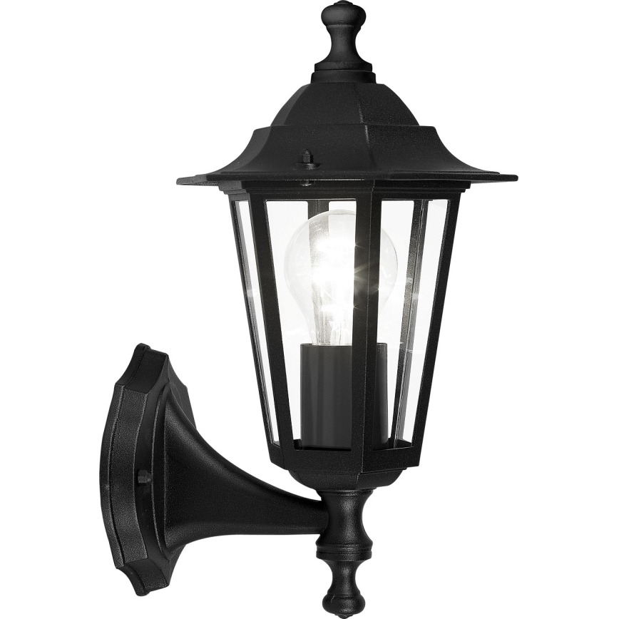 Eglo - Екстериорна Стенна лампа 1xE27/60W черна