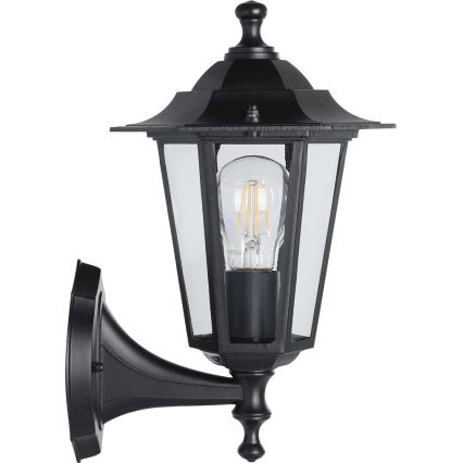 Eglo - Екстериорна Стенна лампа 1xE27/60W черна