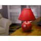 Eglo 23876 - Настолна лампа TINA 1xE14/40W/230V червена