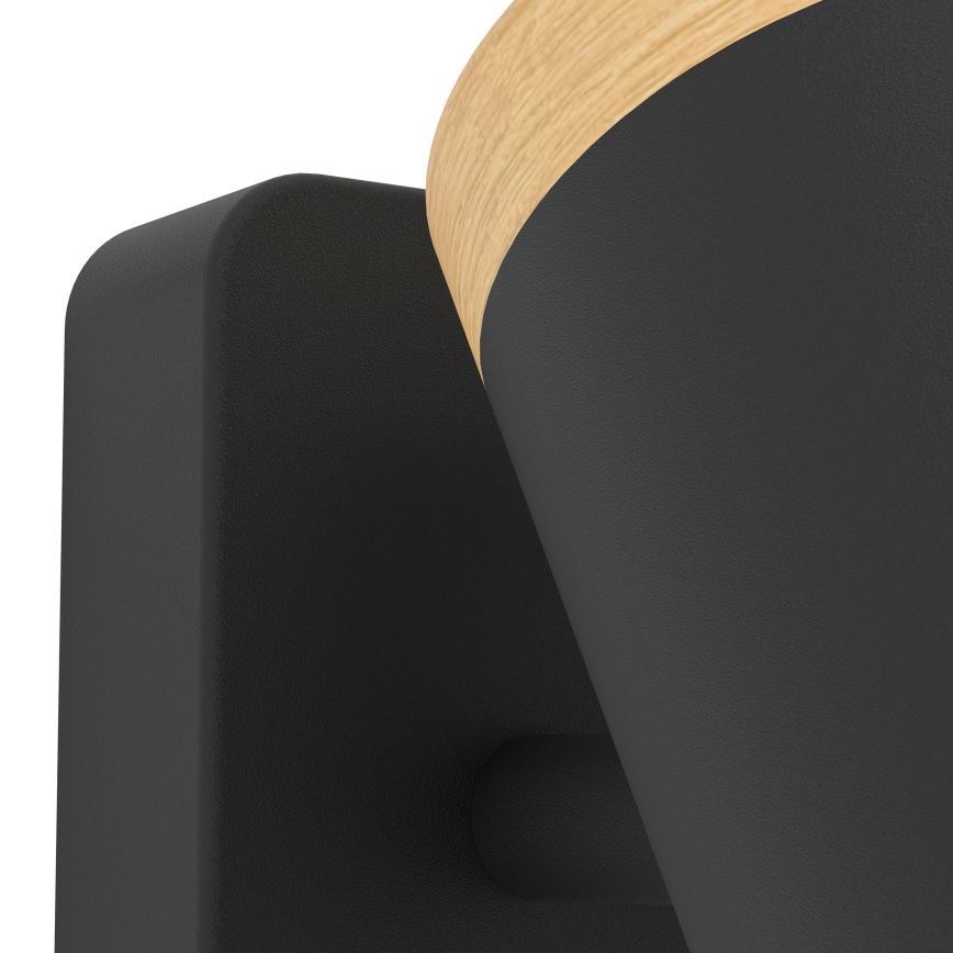 Eglo - Точково осветително тяло за баня 3xGU10/3W/230V IP44 черно/бежово