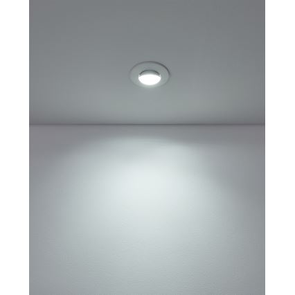 Eglo - Комплект от 3 вградени LED осветителни тела LED/4,9W/230V 2700/4000/6500K Ø 9 см бели