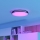 Eglo 300687 - LED RGBW димируемо таванно осветително тяло MONTEGRANARO-Z LED/18,5W/230V 2700-6500K Ø 39,4 см черно + дистанционно управление