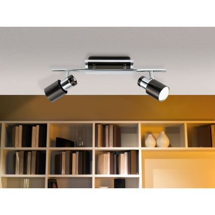 Eglo - LED Точково осветително тяло 2xGU10/5W/230V