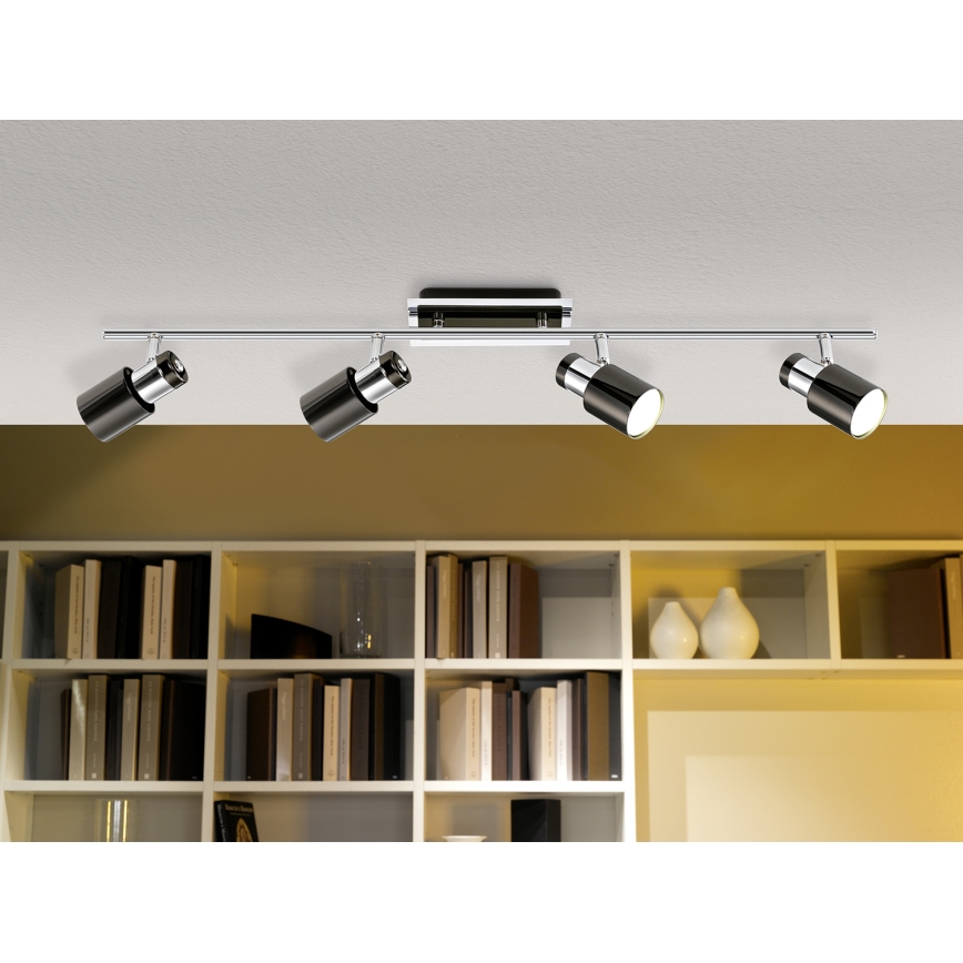 Eglo - LED Точково осветително тяло 4xGU10/5W/230V