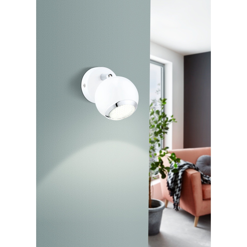 Eglo - LED Точково осветително тяло 1xGU10/3W LED