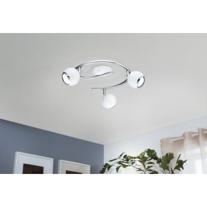 Eglo - LED Точково осветително тяло 3xGU10/3W LED