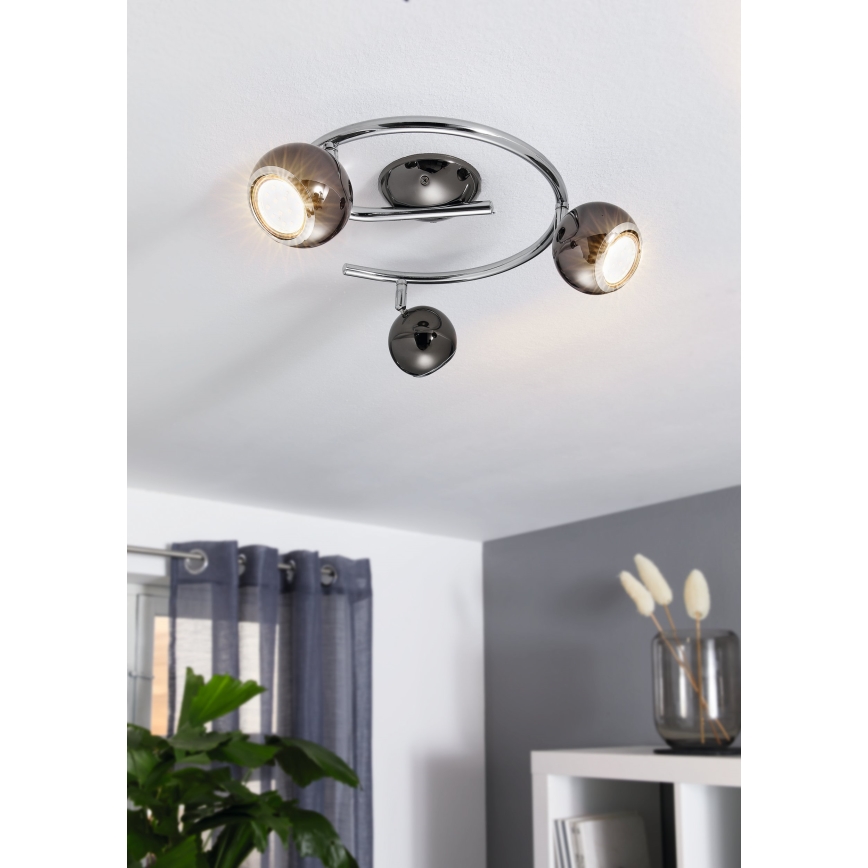 Eglo - LED Точково осветително тяло 3xGU10/3W LED