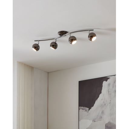 Eglo - LED Точково осветително тяло 4xGU10/3W LED