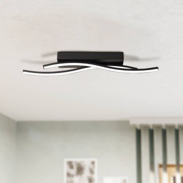 Eglo 31226 - LED Плафониера ALBORAYA LED/10,8W/230V 3000K черен
