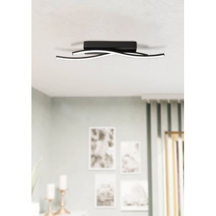 Eglo 31226 - LED Плафониера ALBORAYA LED/10,8W/230V 3000K черен