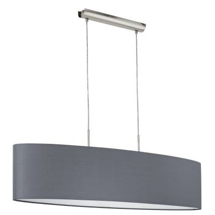 Eglo - Полилей на верижка 2xE27/60W/230V