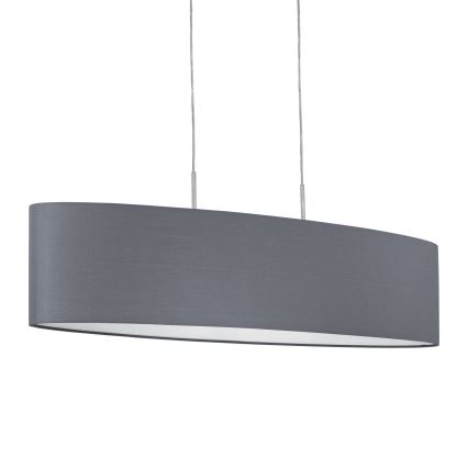 Eglo - Полилей на верижка 2xE27/60W/230V