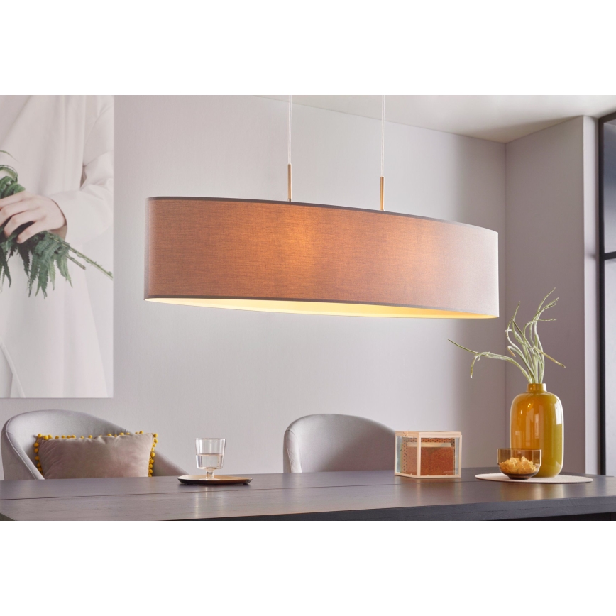 Eglo 31587 - Полилей на кабел PASTERI 2xE27/60W/230V
