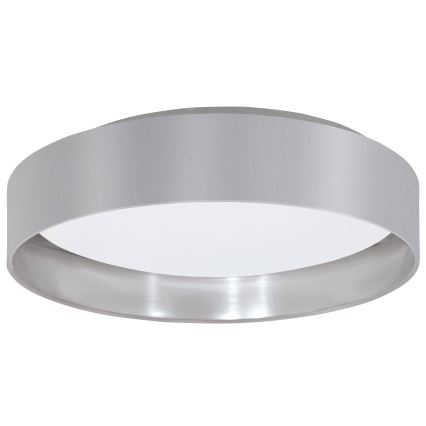 Eglo 31623 - LED таванно осветително тяло MASERLO LED/16W/230V 3000K диам. 40,5 cm сиво/сребристо