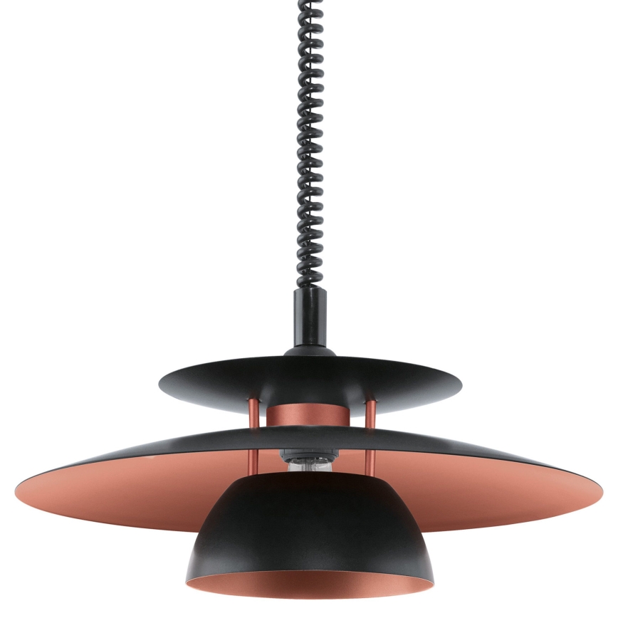 Eglo - Регулируемо висящо осветително тяло 1xE27/60W/230V