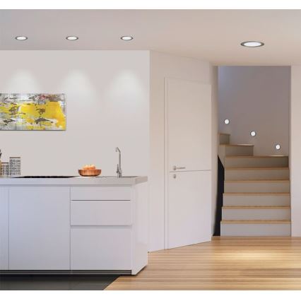 Eglo 31671 - Вградено LED осветително тяло FUEVA 1 LED/10,9W/230V Ø 17 см