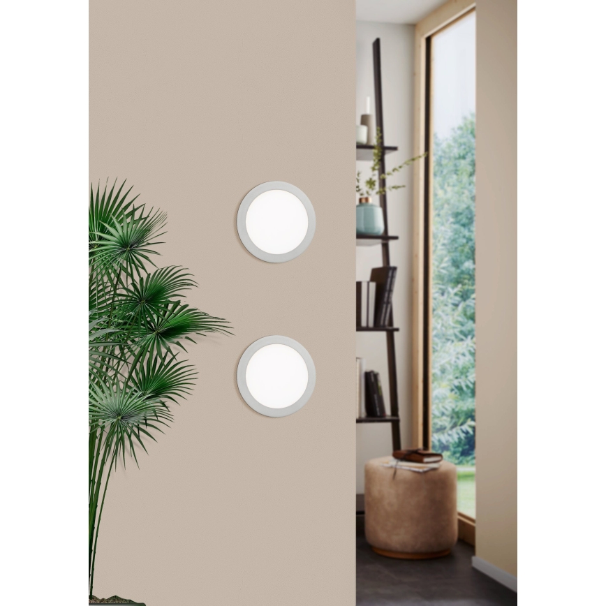 Eglo 31675 - LED вградено осветително тяло FUEVA 1 1xLED/16,5W/230V Ø 22,7 см