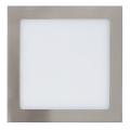 Eglo 31677 - Вградено LED осветително тяло FUEVA 1 1xLED/16,47W/230V 22,5x22,5 см
