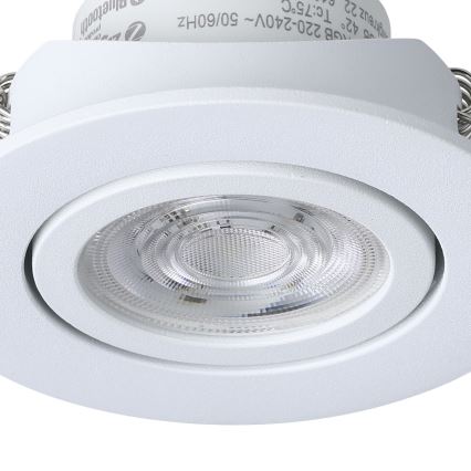 Eglo 31696 - LED RGBW Димируема лампа за вграждане SALICETO-Z LED/4,7W/230V 2700-6500K бял