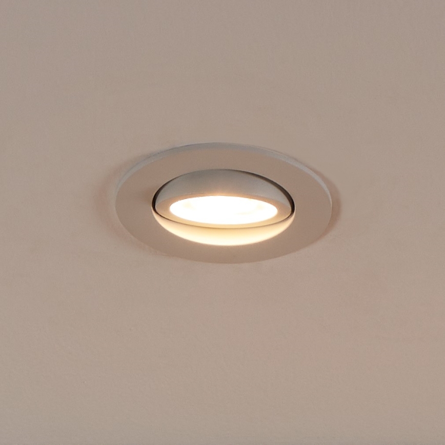 Eglo 31696 - LED RGBW Димируема лампа за вграждане SALICETO-Z LED/4,7W/230V 2700-6500K бял
