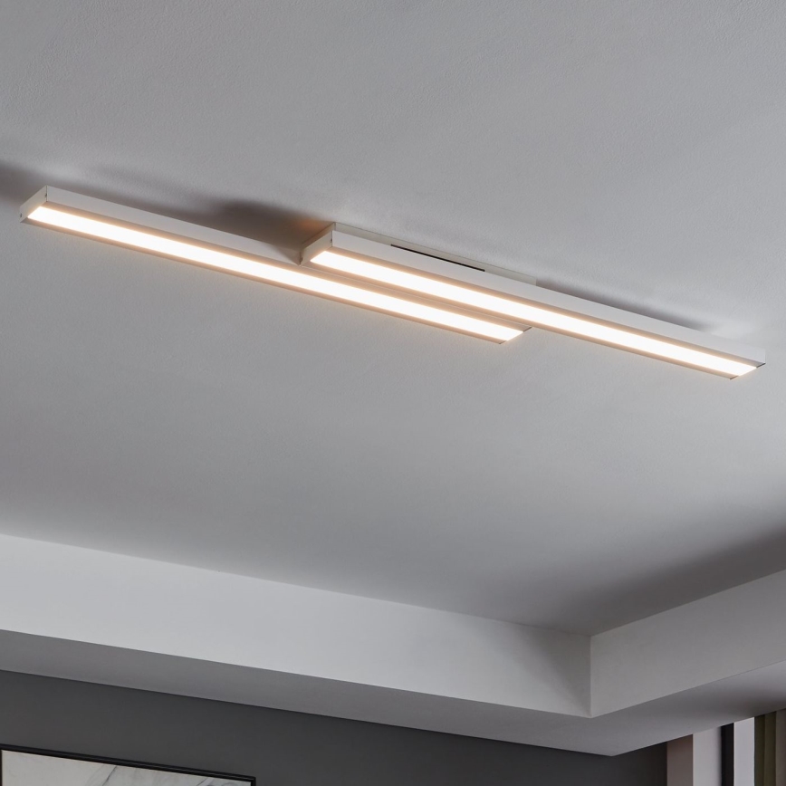 Eglo 31713 - LED RGBW Димируем плафон SALITERAS-Z LED/20,4W/230V 2700-6500K бял