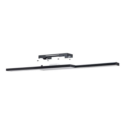 Eglo 31715 - LED RGBW регулируемо таванно осветително тяло SALITERAS-Z LED/20,4W/230V 2700-6500K черно